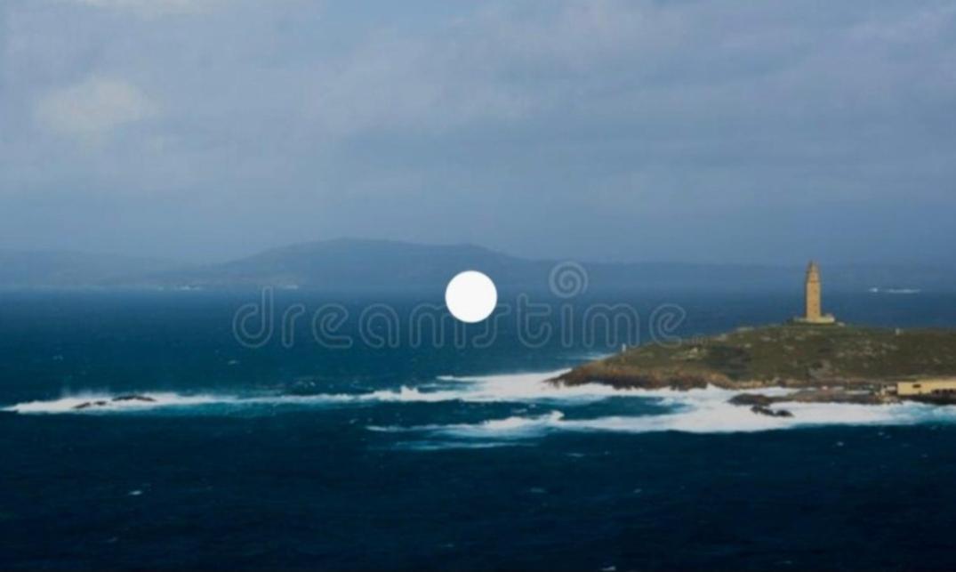 Encantador Y Con Vistas Al Mar A Coruña Exteriör bild